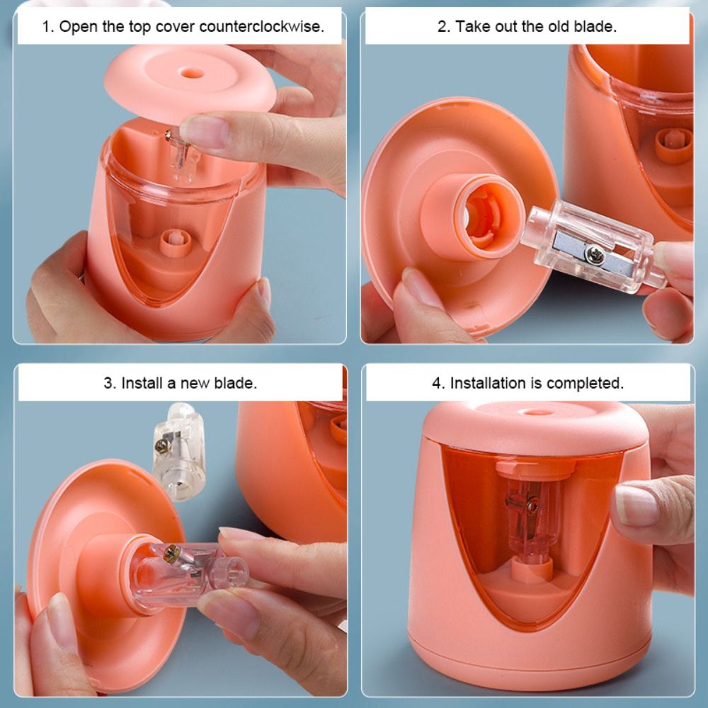 Office School Supplies with De - đánh giá và giá Electric Pencil Sharpener Usb