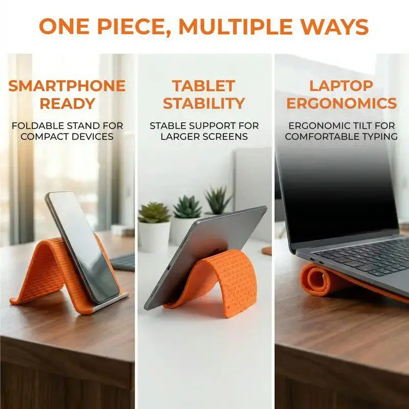 Silicone Foldable Phone Stand  - đánh giá và giá Desk Accessories