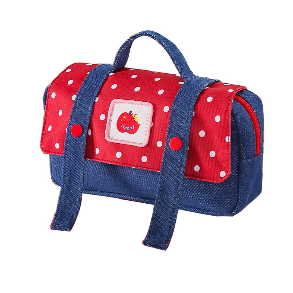 Denim Fruit Cowboy Pencil Case - đánh giá và giá Aesthetic Large Pencil Case Pouch