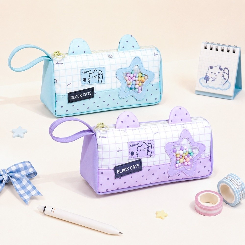 Aesthetic Large Capacity Penci - đánh giá và giá Aesthetic Large Pencil Case Pouch