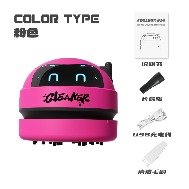 Cartoon Mini Desktop Vacuum Cl - đánh giá và giá Mini Desktop Vacuum Cleaner For Eraser Dust