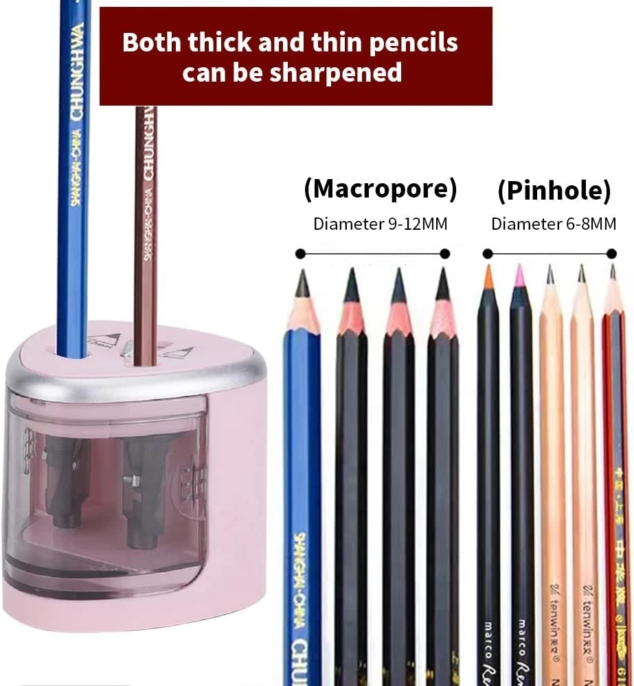 Tenwin New Two-hole Electric A - đánh giá và giá Electric Pencil Sharpener Usb